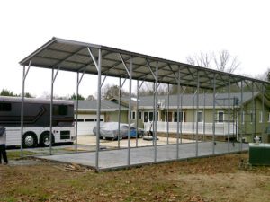Metal RV Cover