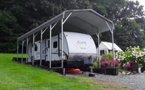 MaxSteel Buildings - Metal RV Cover at Homestead Landing in Dickson TN