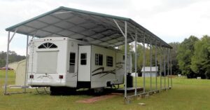 Metal RV Cover
