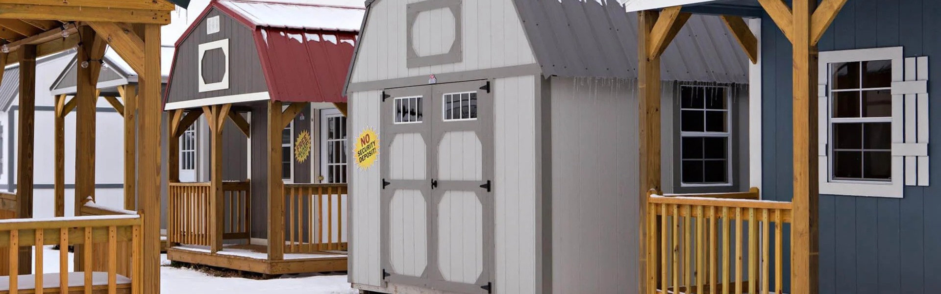 Derksen Portable Barns and Sheds at Homestead Landing in Dickson TN