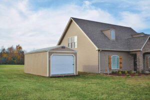 Derksen Portable Garage at Homestead Landing
