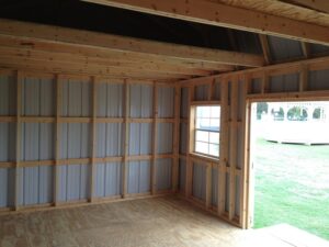 Metal Side Lofted Barn
