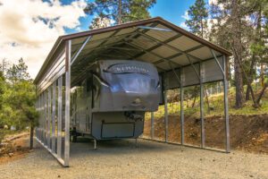 Metal RV Cover