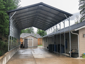 Metal RV Cover