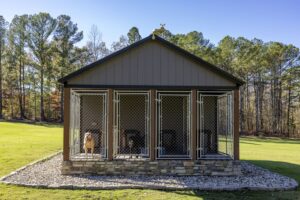 Derksen Four Box Dog Kennel