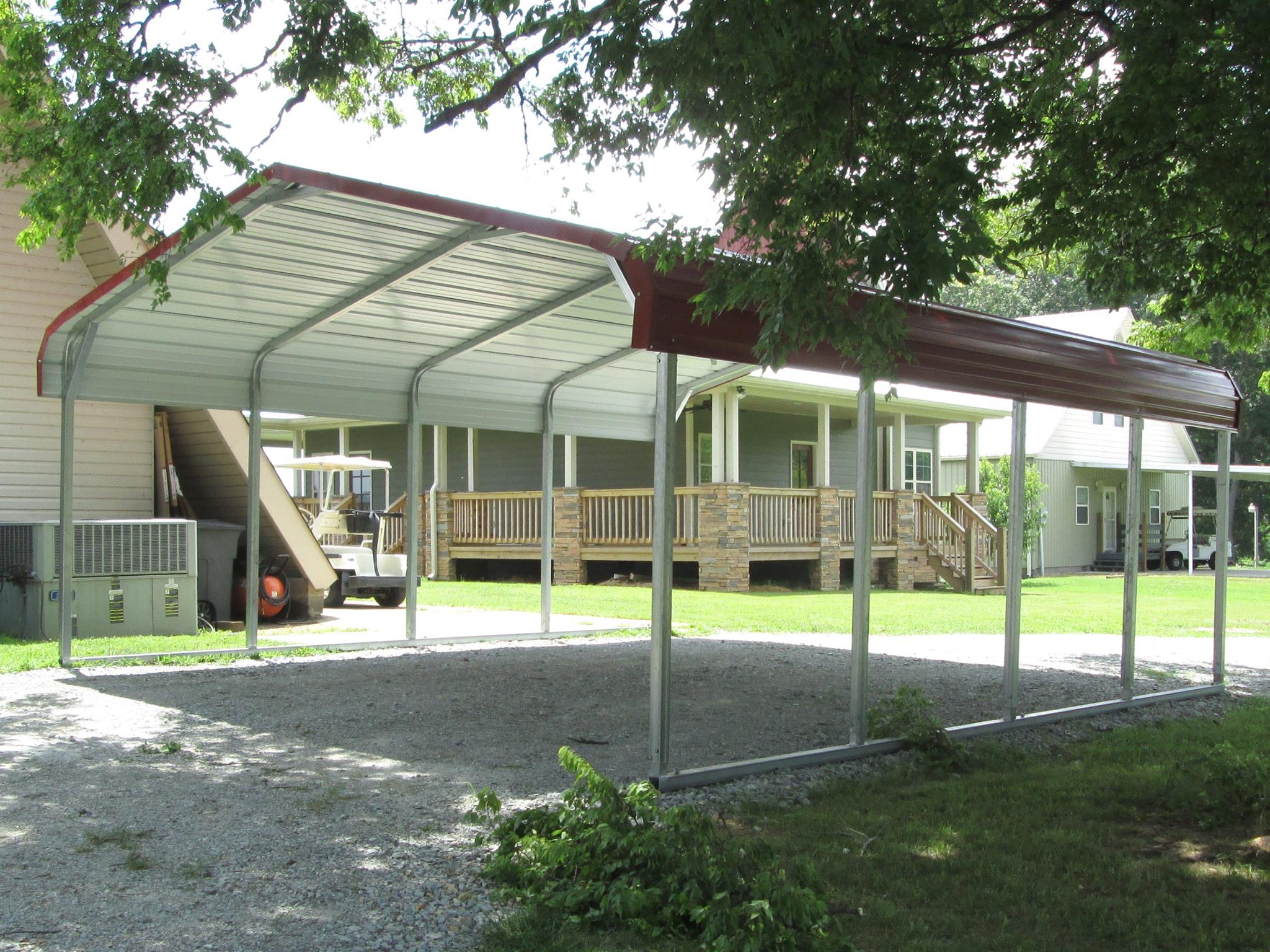 Homestead Landing is a MaxSteel Metal Buildings dealer specializing in Metal Carports in Middle Tennessee