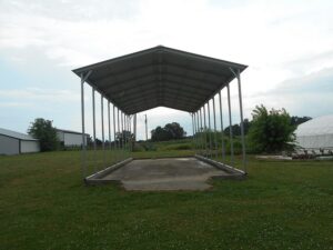 Metal RV Cover