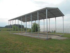 Metal RV Cover