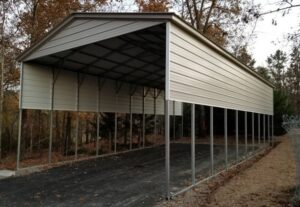 Metal RV Cover